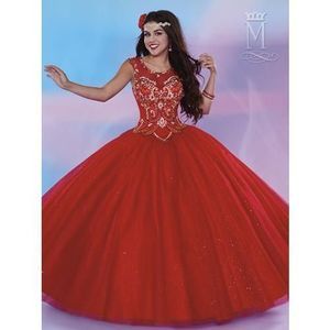 Red Mary's Size 2 Ball gown dress